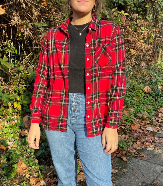 Nirvana shirt with flannel hotsell