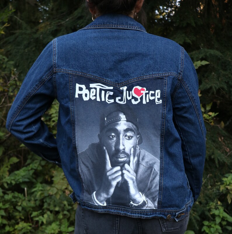 tupac jean jacket