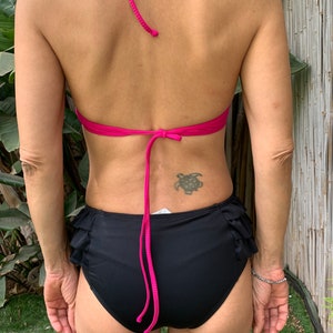 BIKINI TOP - Bikini rosa fucsia imagen 3
