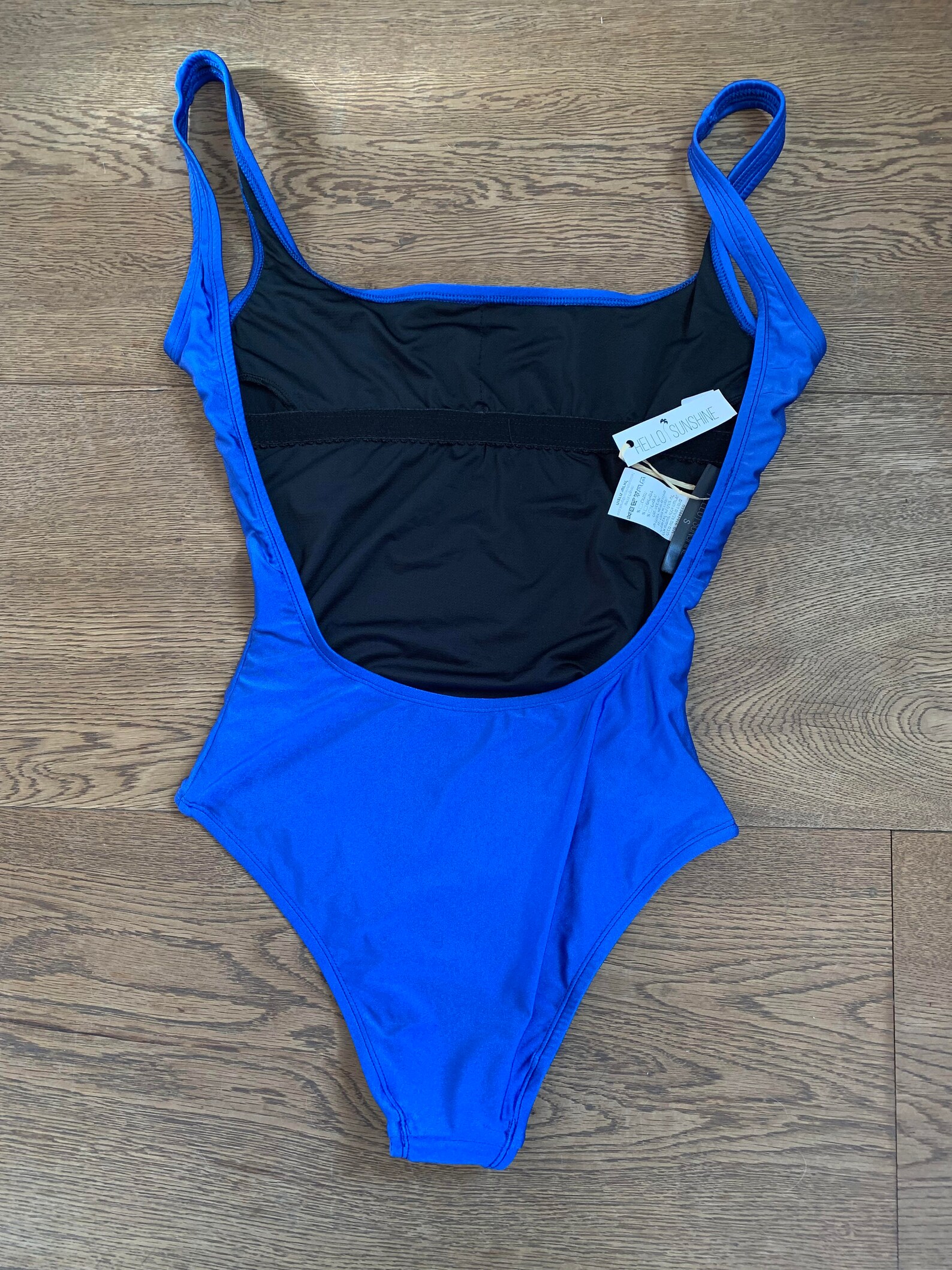 One Piece Black Swimsuit With Open Back Classy Swimwear in Black Etsy