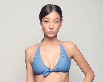 Triangles Bikini Top con arco colores pastel, sexy y con clase Bikini Top Mix y match