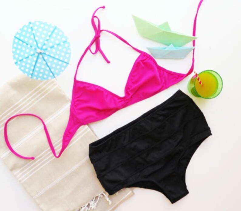 BIKINI TOP - Bikini rosa fucsia imagen 2