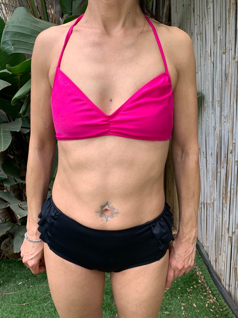 BIKINI TOP - Bikini rosa fucsia imagen 4