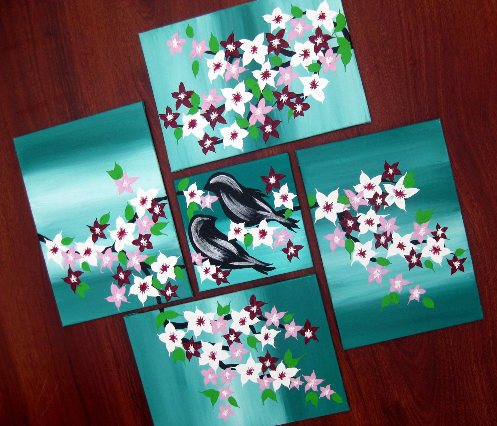 Romantic Present, Paintings for Wall, Cute Wall Art, Nursery Wall Art