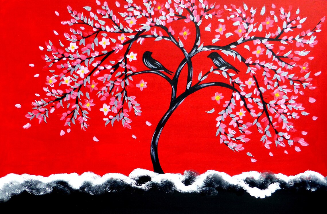 Peinture Rouge Peintures Rouges Pourpre écarlate Lumineux - France