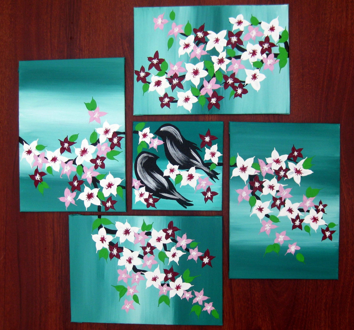 Romantic Present, Paintings for Wall, Cute Wall Art, Nursery Wall Art