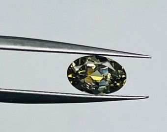 Deep green sapphire 0.58ct sapphire unset loose gemstone deep green sapphire gemstone earth mined sapphire 100% natural ethically sourced