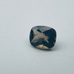 Natural smoky quartz 4.48ct rectangular loose gemstone 100% natural earth mined gemstone quartz brown smoky