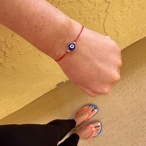 Evil eye bracelet/Kabbalah red string bracelet/Kabbalah bracelet/Protective bracelet/Red string bracelet/Luxury bracelet evil eye