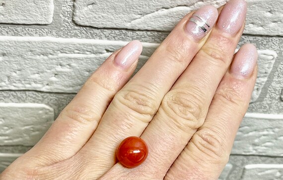 RARE RED CORAL Loose Gem Unset Natural Coral Bead Undyed Coral