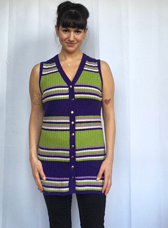 1970s Sweater Vest