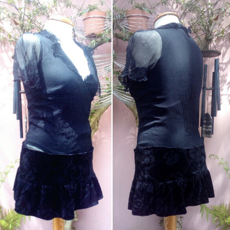 Little black vintage top