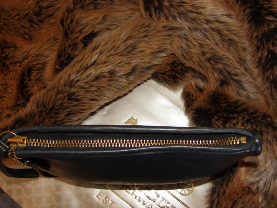 Coach Vintage NYC Bonnie Cashin Navy Blue Leather… - image 8