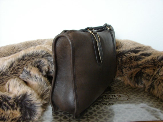Coach Vintage NYC Bonnie Cashin Mahogany Brown Le… - image 4
