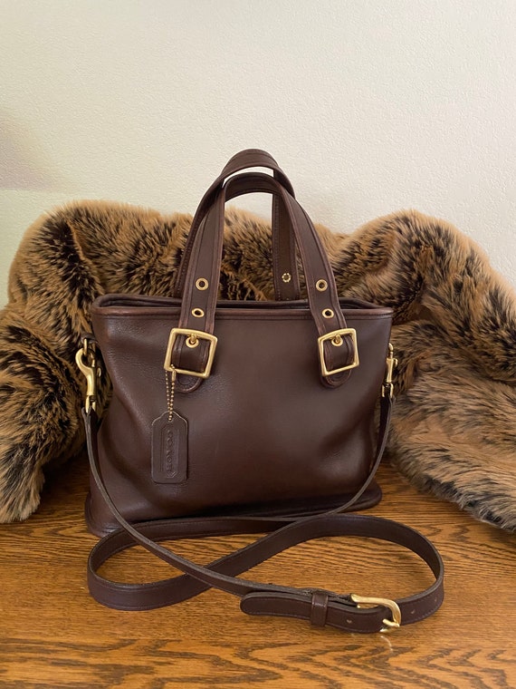 Coach Vintage Mahogany Brown Leather Legacy Satchel H… - Gem