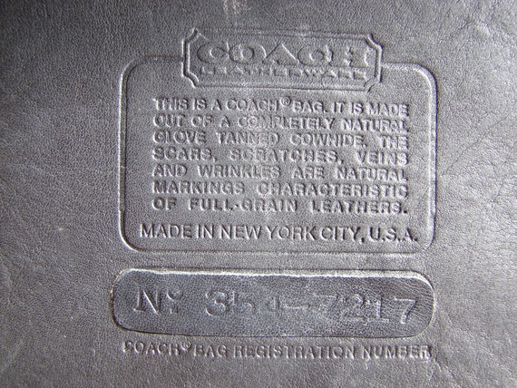 Coach Vintage NYC Bonnie Cashin Mahogany Brown Le… - image 9
