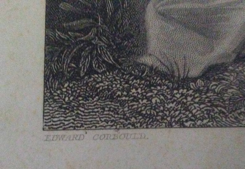 Antique giclee print Love edwar Corbould 1800s