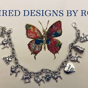 Love my Poodle Charm Bracelet, Poodle Dogs are special, gotta love dogs, pure breeds are awesome, Poodle Jewelry, Poodle Dog, Dog Lover