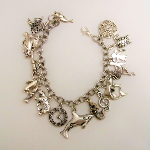 Sealife Theme Charm Bracelet Set main image 1