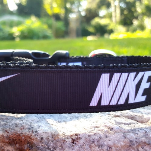 Pink Sneaker 1 Inch Width Dog Collar Etsy