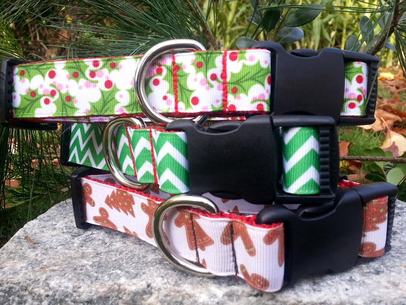 The Grinch Who Stole Christmas 1 Inch Width Dog Collar Etsy