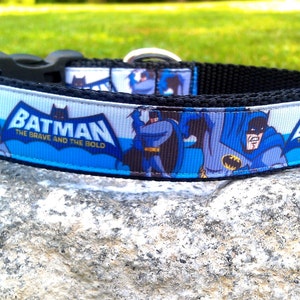 Cartoon Bat 1 Inch Width Dog Collar