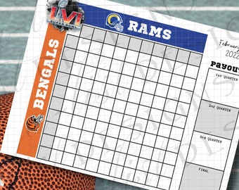 Super Bowl Squares | Etsy