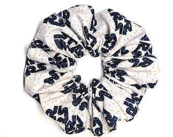 Star Wars Scrunchie Made with Licensed Star Wars Fabric Hair Tie Cotton Fabric Galaxy Print Cosmic Design Handmade Accessory Wedding Gift