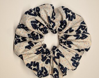 Star Wars Scrunchie Made with Licensed Star Wars Fabric Hair Tie Cotton Fabric Galaxy Print Cosmic Design Handmade Accessory Wedding Gift