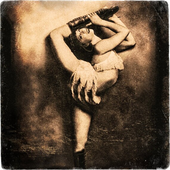 Sideshow Contortion Vintage Sideshow Art