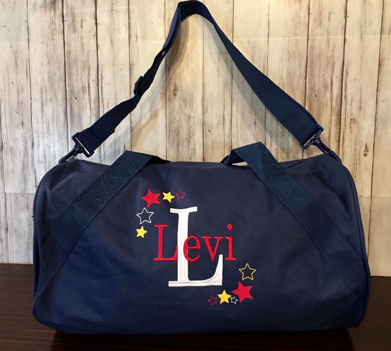 personalized kids duffle bag