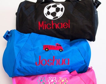 Boys Personalized Duffel Bag/ Soccer Duffle/ Sports Duffle/ Soccer bag/Sports Bag