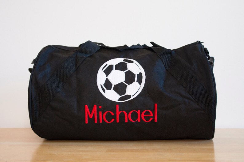 Boys Personalized Duffel Bag/ Soccer Duffle/ Sports Duffle/ Etsy