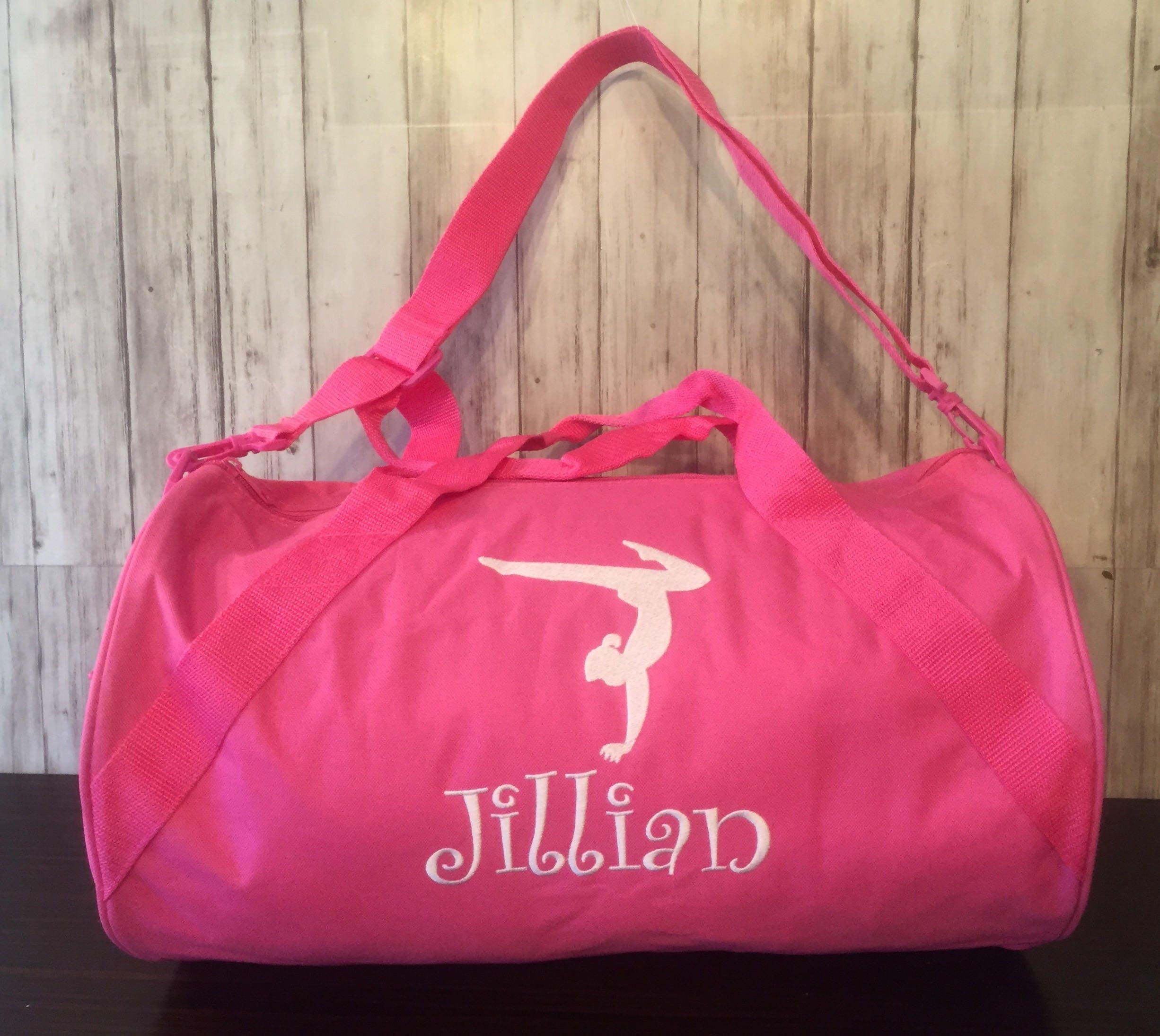Dance or Gymnastics Duffle Bag Girls Personalized Duffle bag Etsy