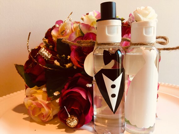 Rustic Wedding Bottles-SET OF 25 (50 BOTTLES)
