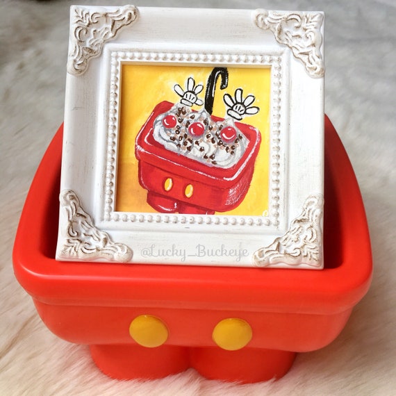 Mickey Mouse Kitchen Sink Artwork Print Of Gouache Painting Etsy