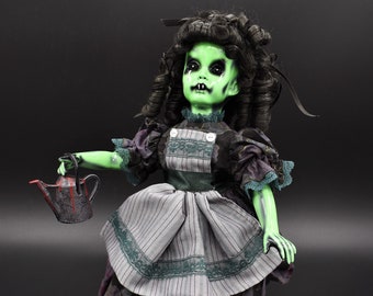 Akuji 14" OOAK Porcelain Horror Doll
