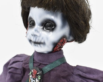 Chiwa 14" OOAK Porcelain Horror Doll