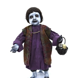 Hypnos 13&quot; OOAK Porcelain Horror Doll