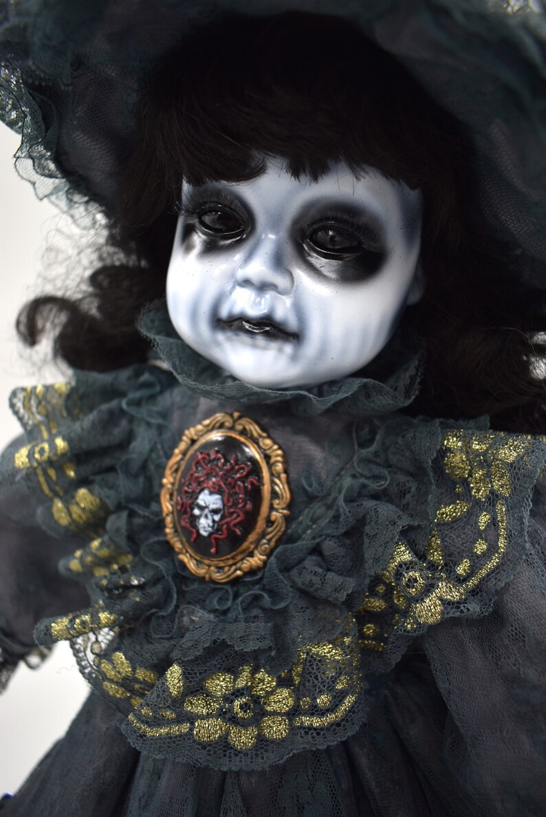 Badra 23 OOAK Porcelain Horror Doll image 10