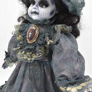 Badra 23 OOAK Porcelain Horror Doll image 9