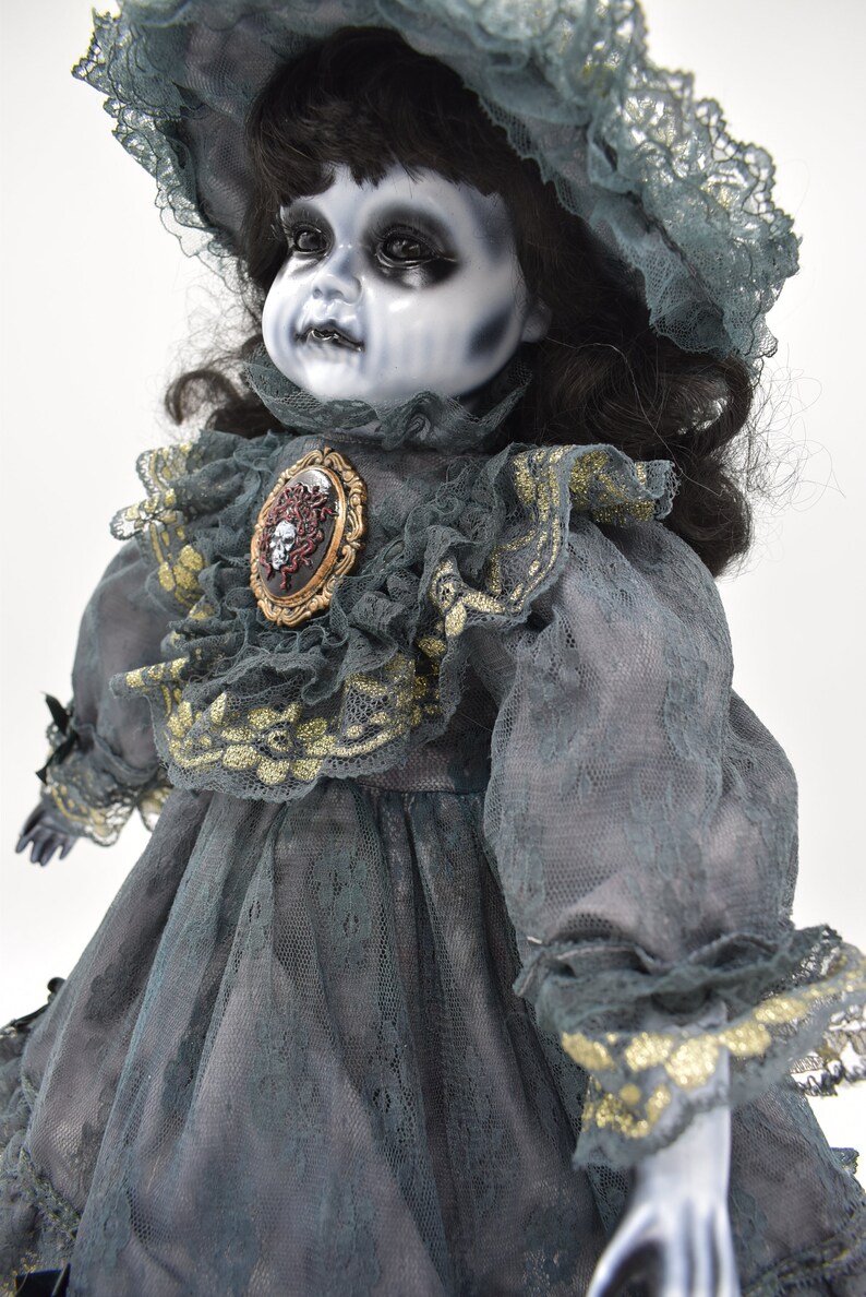 Badra 23 OOAK Porcelain Horror Doll image 9