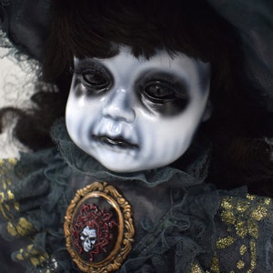 Badra 23 OOAK Porcelain Horror Doll image 3