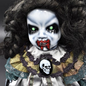 Raamiah 15&quot; OOAK Porcelain Horror Doll