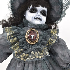 Badra 23 OOAK Porcelain Horror Doll image 4