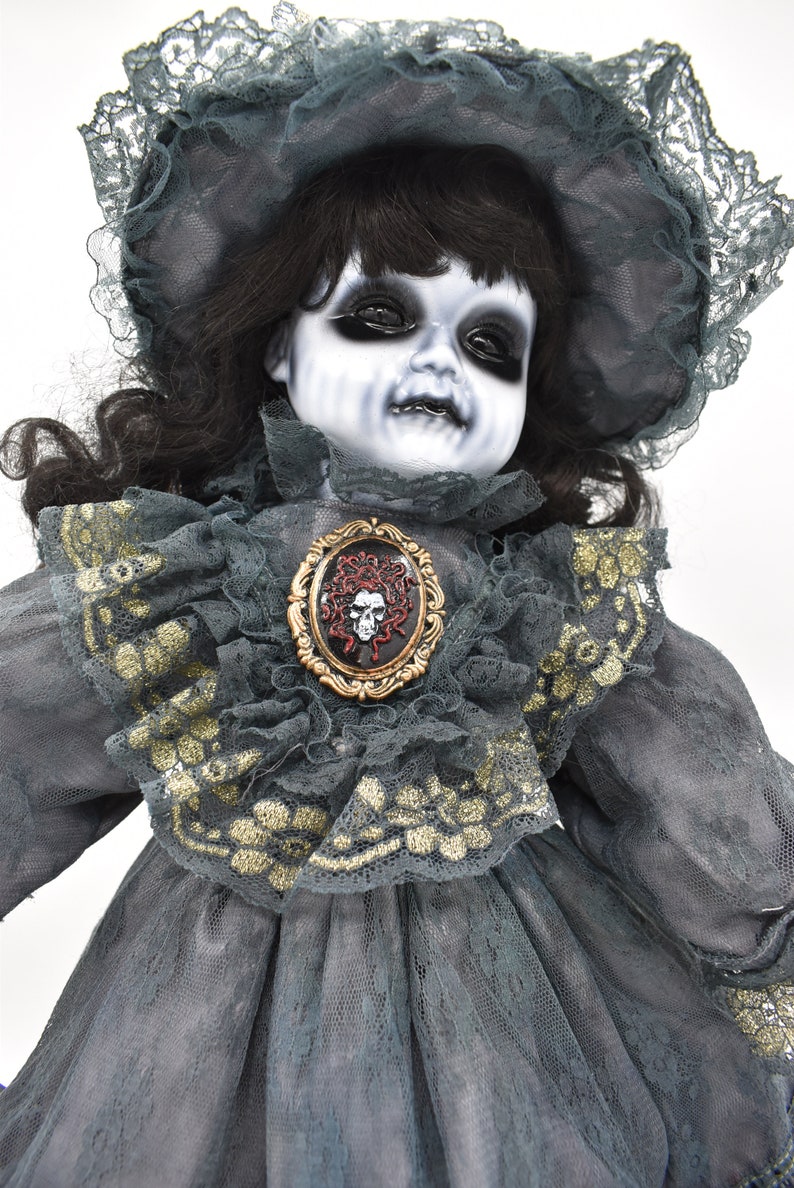 Badra 23 OOAK Porcelain Horror Doll image 4