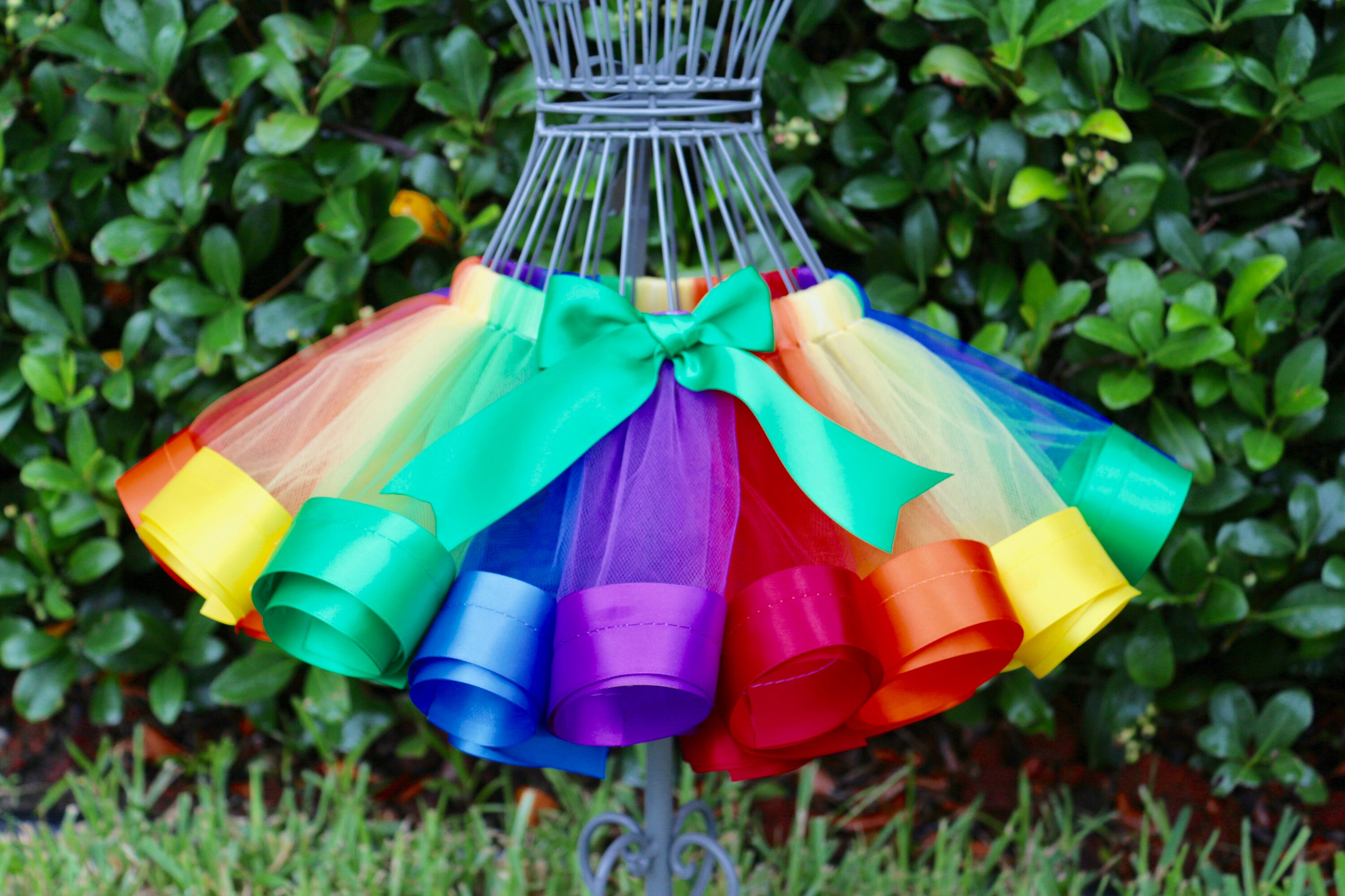multicolor tutu skirt