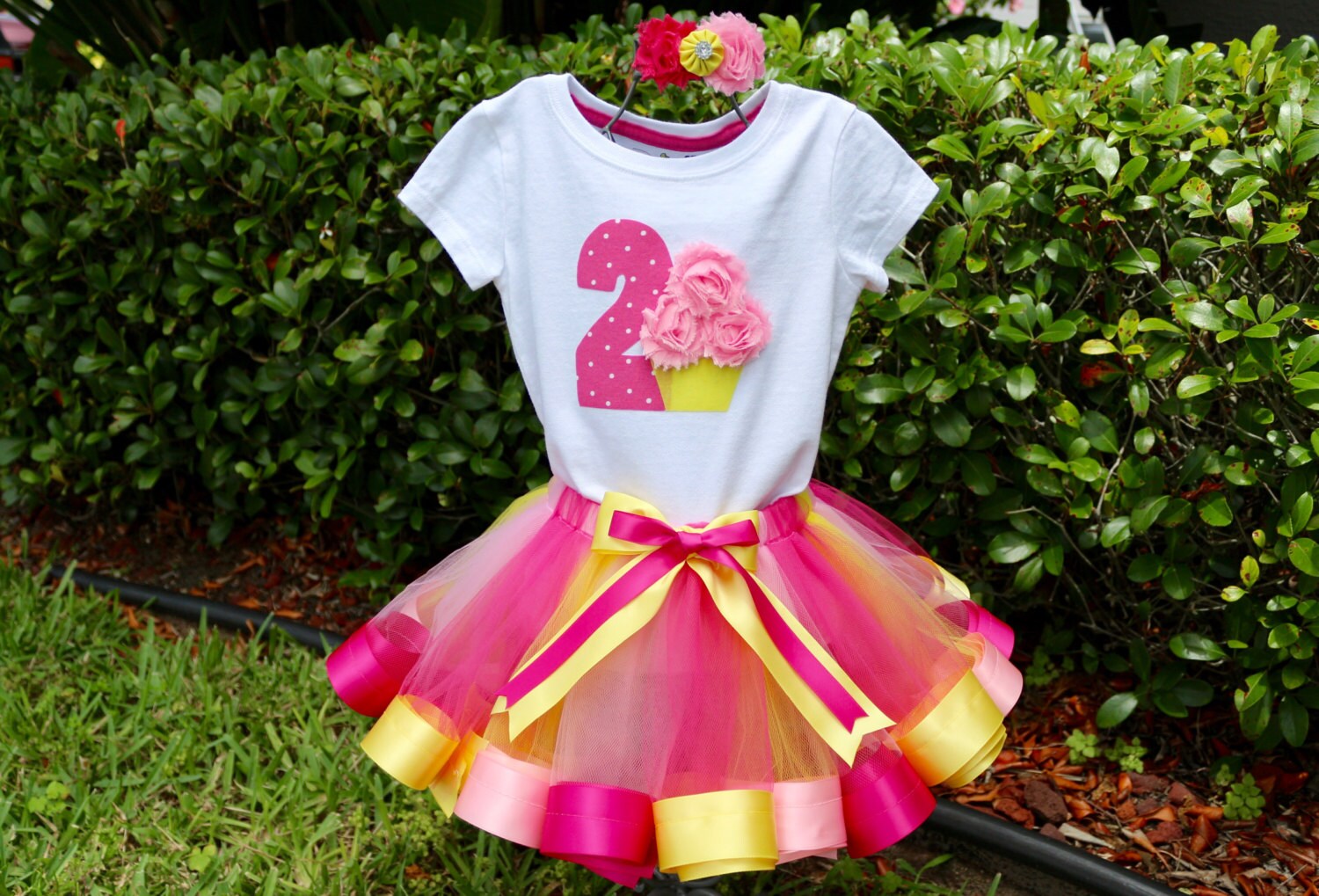 Two Year Old Birthday Girl OutfitOnesie/Shirt w/ Polka Dot Etsy