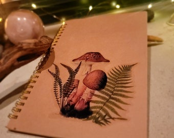 Mushroom notepad