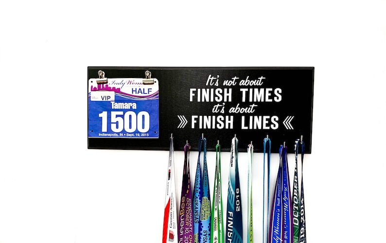 It's Not About Finish Times It's About Finish Lines Etsy